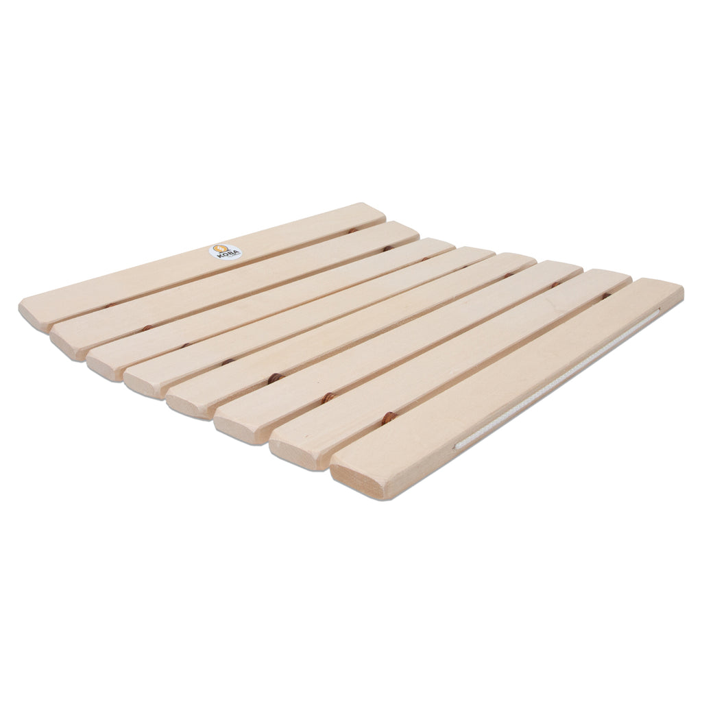KOBA - Holz Sitzauflage | Schutz | Hygiene | Erlenholz
